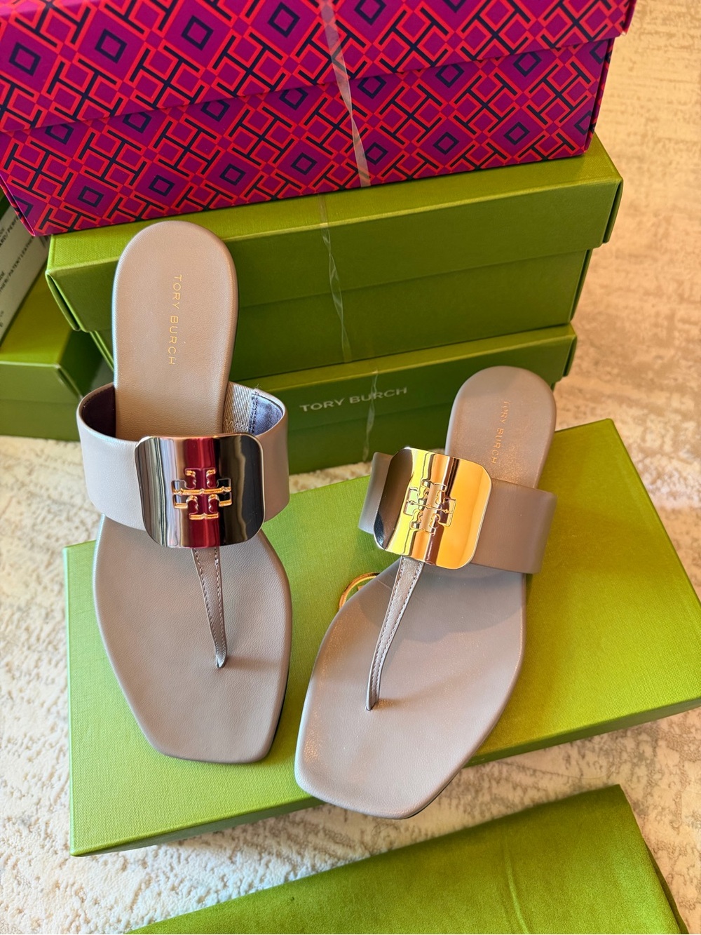 Tory Burch Georgia Sandals - Picture 4 of 7